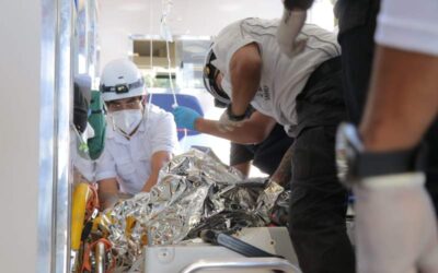Realiza SSO traslado aéreo de urgencia de dos menores de edad por quemaduras