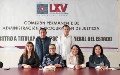 Recibe Congreso documentos de aspirantes a presidir la Fiscalía de Oaxaca