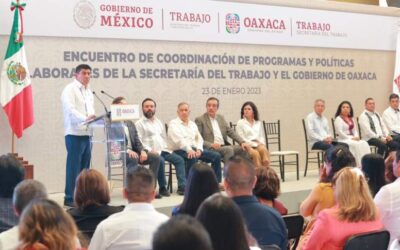 Refrendan gobiernos de Oaxaca y Federal, compromiso para fortalecer el nuevo modelo de justicia laboral