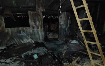 Se incendia vivienda en Soledad Etla; piden ayuda para familia afectada