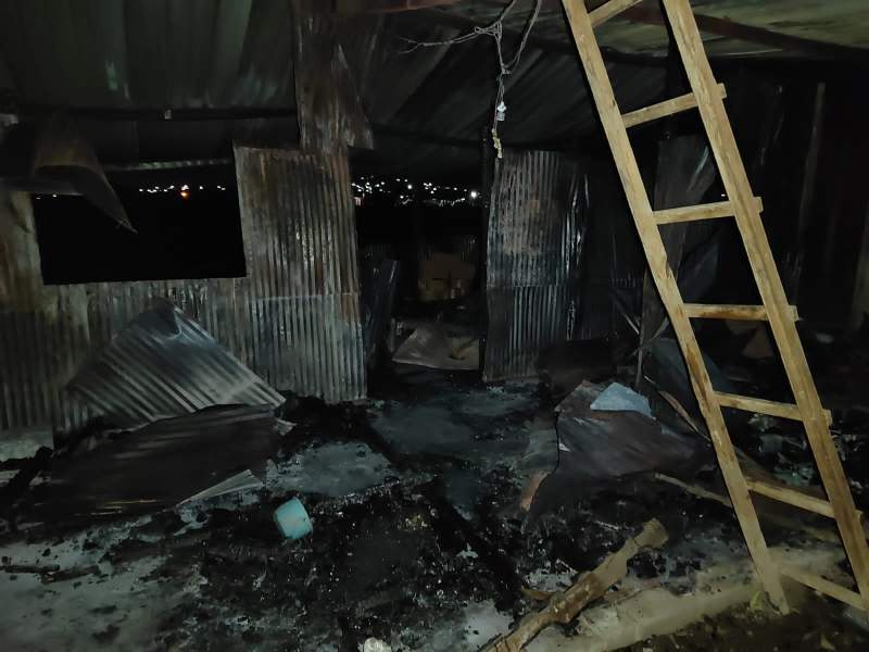 Se incendia vivienda en Soledad Etla; piden ayuda para familia afectada