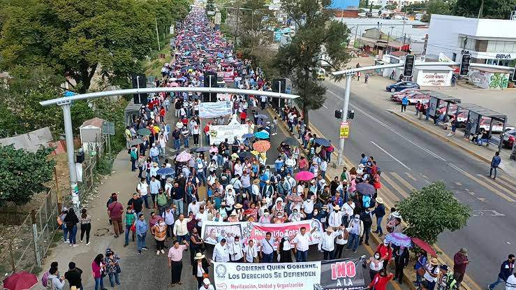 Sección 22 de la CNTE anuncia marcha para el viernes