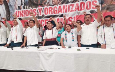 Sección 22 emplaza a CEN del SNTE y Junta Federal de Conciliación y Arbitraje para que en una semana emitan toma de nota