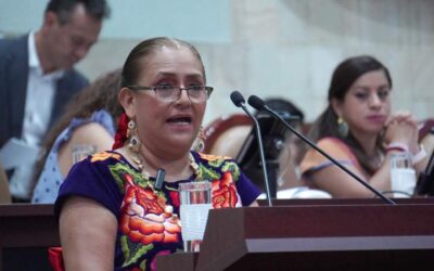 Se pronuncia Clelia Toledo a favor de la Ley de Revocación de Mandato de Oaxaca
