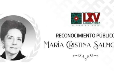 En reconocimiento a las mujeres, Congreso invita a postulación para obtener la medalla “María Cristina Salmorán”