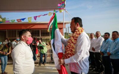 Exhorta IEEPO a preservar el valor cívico de la Bandera Nacional como símbolo de unidad