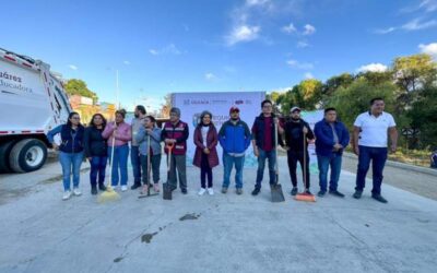 Impulsa Sebienti tequios Bienestar en la Mixteca y Valles Centrales