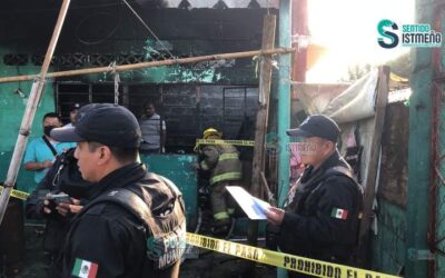 Mujer muere en un incendio en Tuxtepec