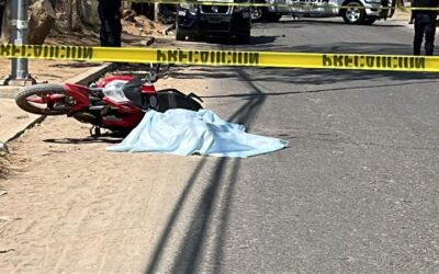 Mujer pierde la vida en accidente de motocicleta