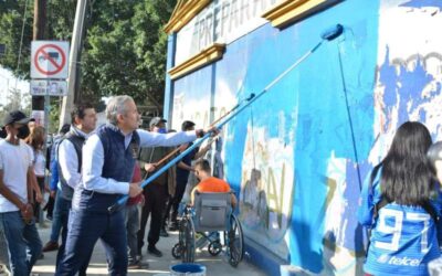 Prepas UABJO se unen al Gran Tequio convocado por el Rector