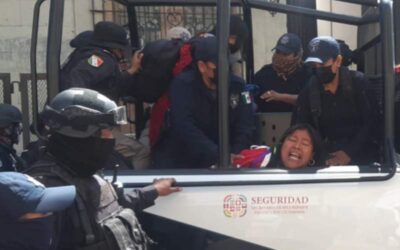 Reprueba MULTI desalojo de triquis frente al Palacio