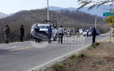 Se accidenta unidad de la GN en Oaxaca