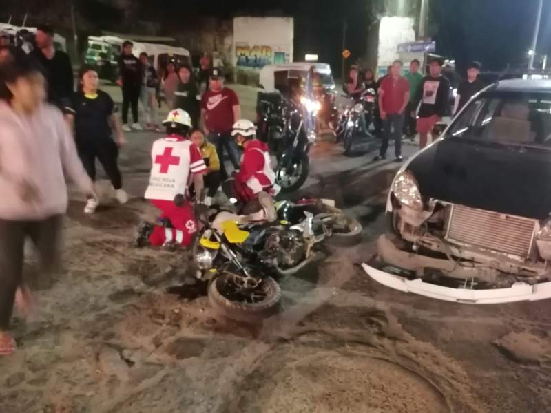 Se registran dos accidentes en la capital con heridos