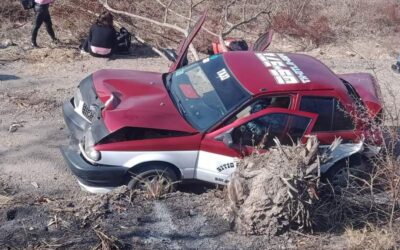 Accidente deja varios lesionados en Etla