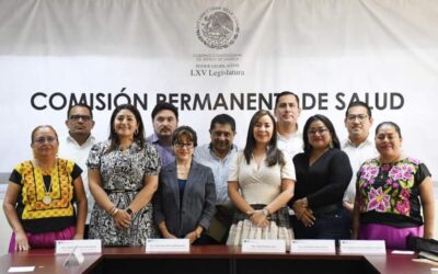 Congreso y Secretaría de Salud sumarán esfuerzos para garantizar el acceso a la salud de todas y todos los oaxaqueños