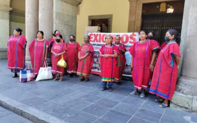 Continúan triquis pidiendo retorno seguro a Copala