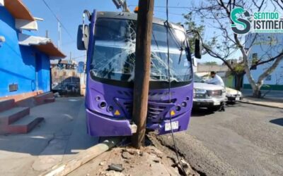 Se registraron dos accidentes en la Capital de Oaxaca