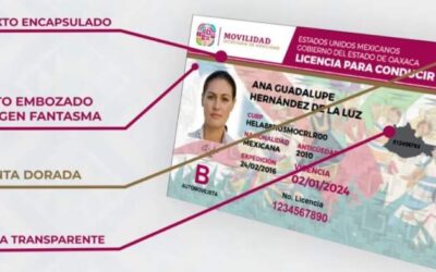 Presenta Semovi nuevo diseño para la Licencia de Conducir