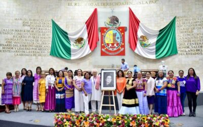 Reconoce Congreso a Margarita Dalton Palomo con galardón «María Cristina Salmorán»
