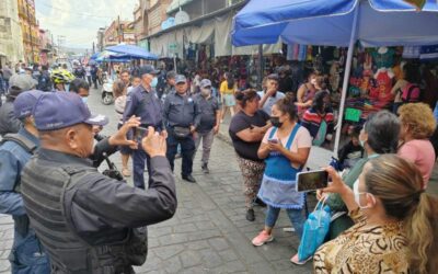 Retiran puestos de la calle de Aldama en la capital
