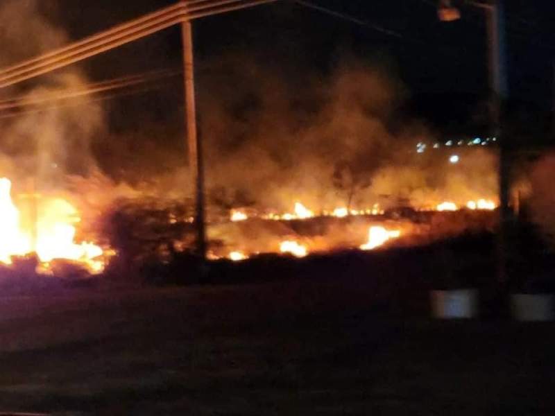 Sofoca Coesfo dos incendios registrados en inmediaciones de Monte Albán y uno más en la Mixteca