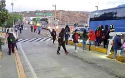Toman caseta de Huitzo en Oaxaca