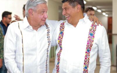 Visita López Obrador en el estado de Oaxaca