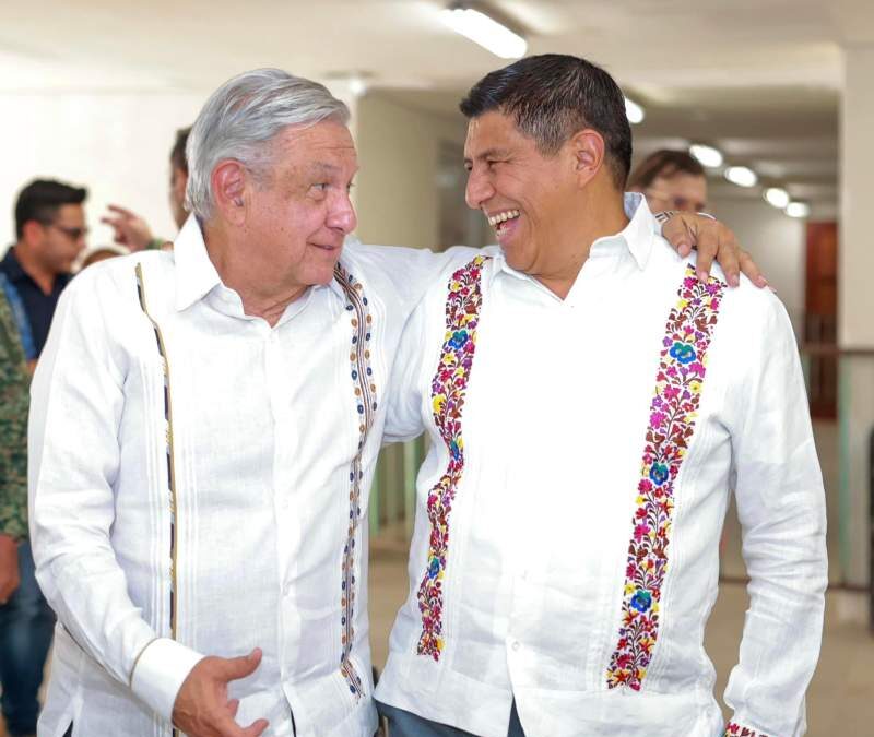 Visita López Obrador en el estado de Oaxaca