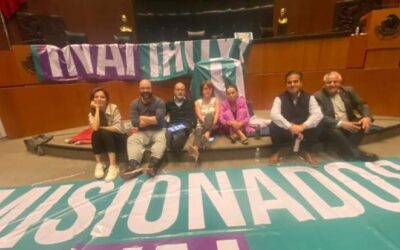 AMLO critica la protesta de los opositores en el Senado y los reta a acampar en la tribuna «uno o dos meses»