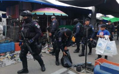 Aseguran 363 teléfonos en la central de abasto de Oaxaca