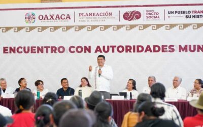 Ayuda mutua y diálogo, pide Gobierno de Oaxaca a pueblos para alcanzar el desarrollo