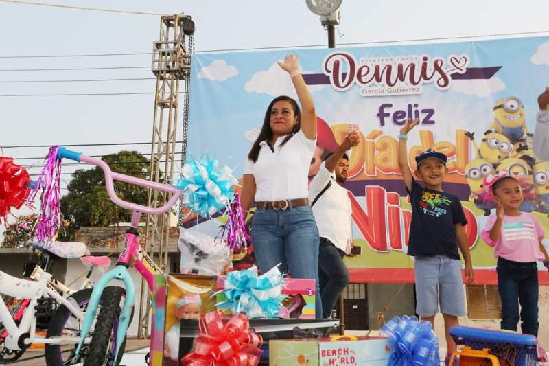 Celebra la diputada Dennis García a la Niñez en su día