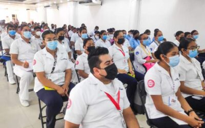 Celebra Servicios de Salud de Oaxaca (SSO), 65° aniversario del Centro de Salud Urbano de Salina Cruz.