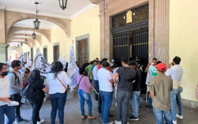 Con presión, organizaciones sociales exigen mesa de diálogo al Gobierno de Oaxaca