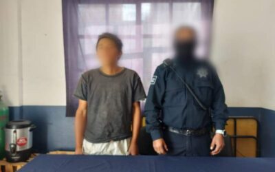 Detienen a persona como presunta responsable del delito de robo con violencia en la capital