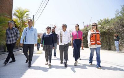 El municipio capitalino mejora la infraestructura y servicios básicos en San Felipe del Agua