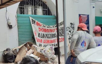 En Juchitán, grupo de ciudadano rechaza la llegada de Domino’s Pizza