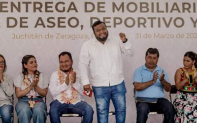 Estamos avanzando en mejorar condiciones educativas para las hijas e hijos de Juchitán: Miguel Sánchez Altamirano