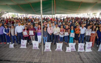 Exitosa entrega de abono orgánico en la Ciudad de Oaxaca