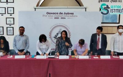 Firman convenio para la operación del sistema “E-Oaxaca Declara”