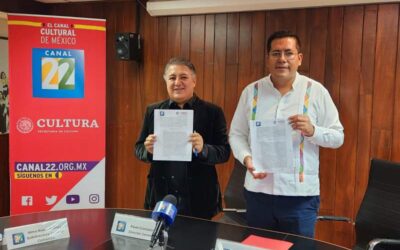 Fortalecen CORTV y Canal 22 lazos de colaboración a favor de las audiencias