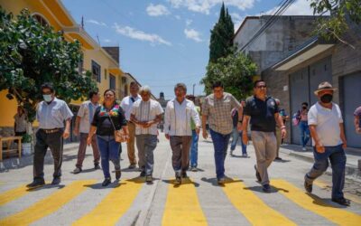 Inaugura Martínez Neri obras en beneficio de las y los ciudadanos de la capital
