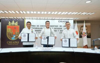 Inician nuevo capítulo de paz y bienestar entre Oaxaca y Chiapas: gobernador Salomón Jara