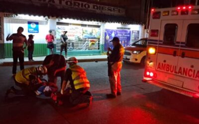 Lesionado tras derrapar con su moto BMW, en Juchitán