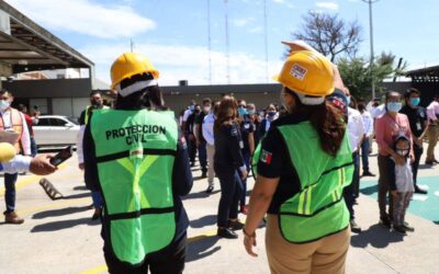 Listo Oaxaca para participar en el Primer Simulacro Nacional 2023