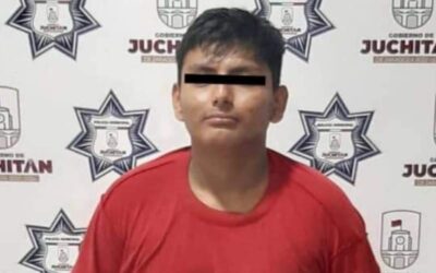 Lo detienen por agresión física y tentativa de robo en Juchitán