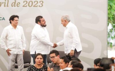 Participa Miguel Sánchez en supervisión de AMLO al Hospital Materno Infantil de Juchitán