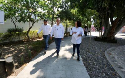 Recorre Secretario de Administración, Antonino Morales, Parque Oaxaca Bicentenario