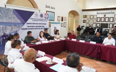 Reforzarán acciones para disminuir accidentes viales en la entidad