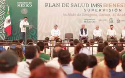 Refrendan Gobierno de Oaxaca y Federación compromiso con la salud universal y gratuito a la población